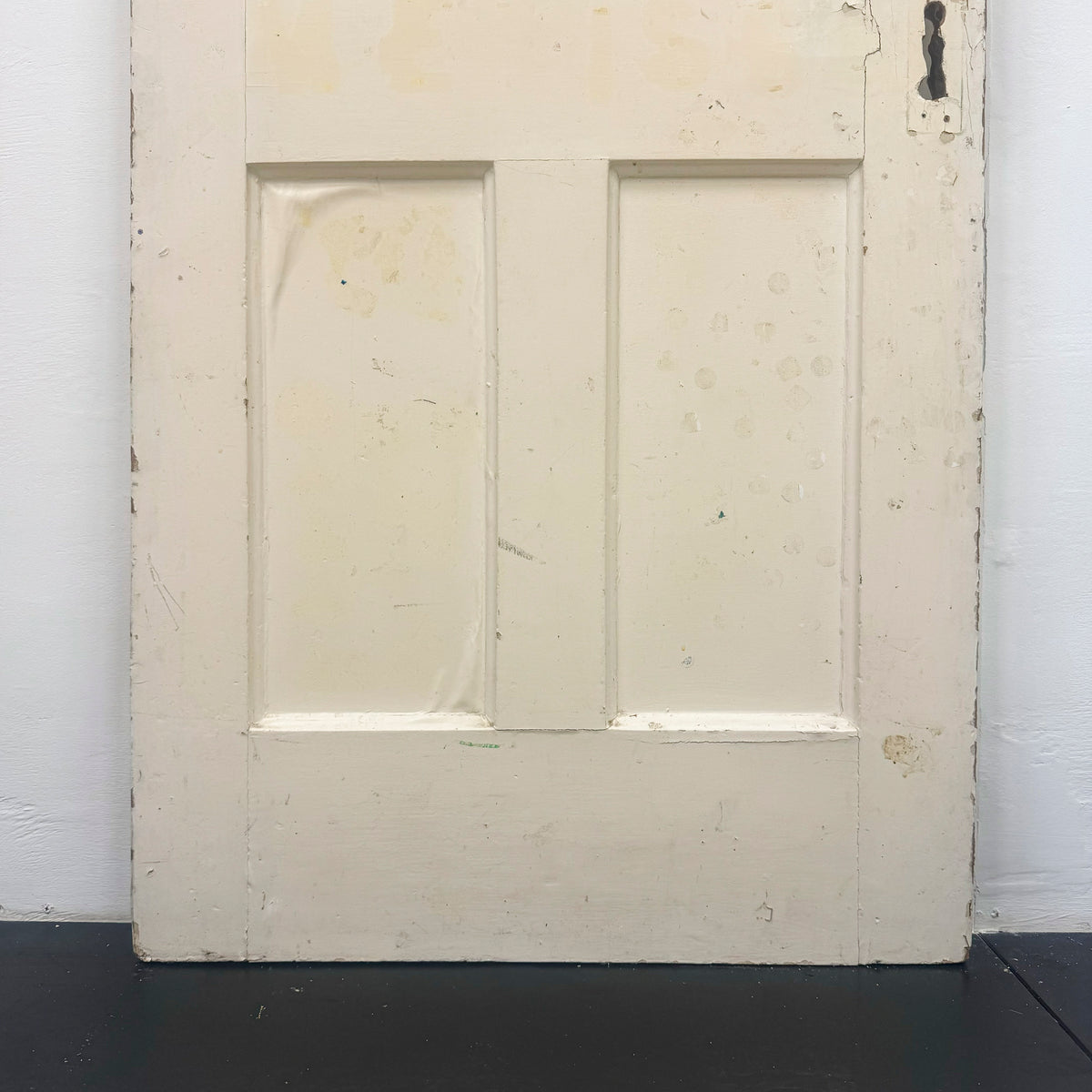 Antique Victorian Pine Door - 196.5cm X 75.5cm | The Architectural Forum