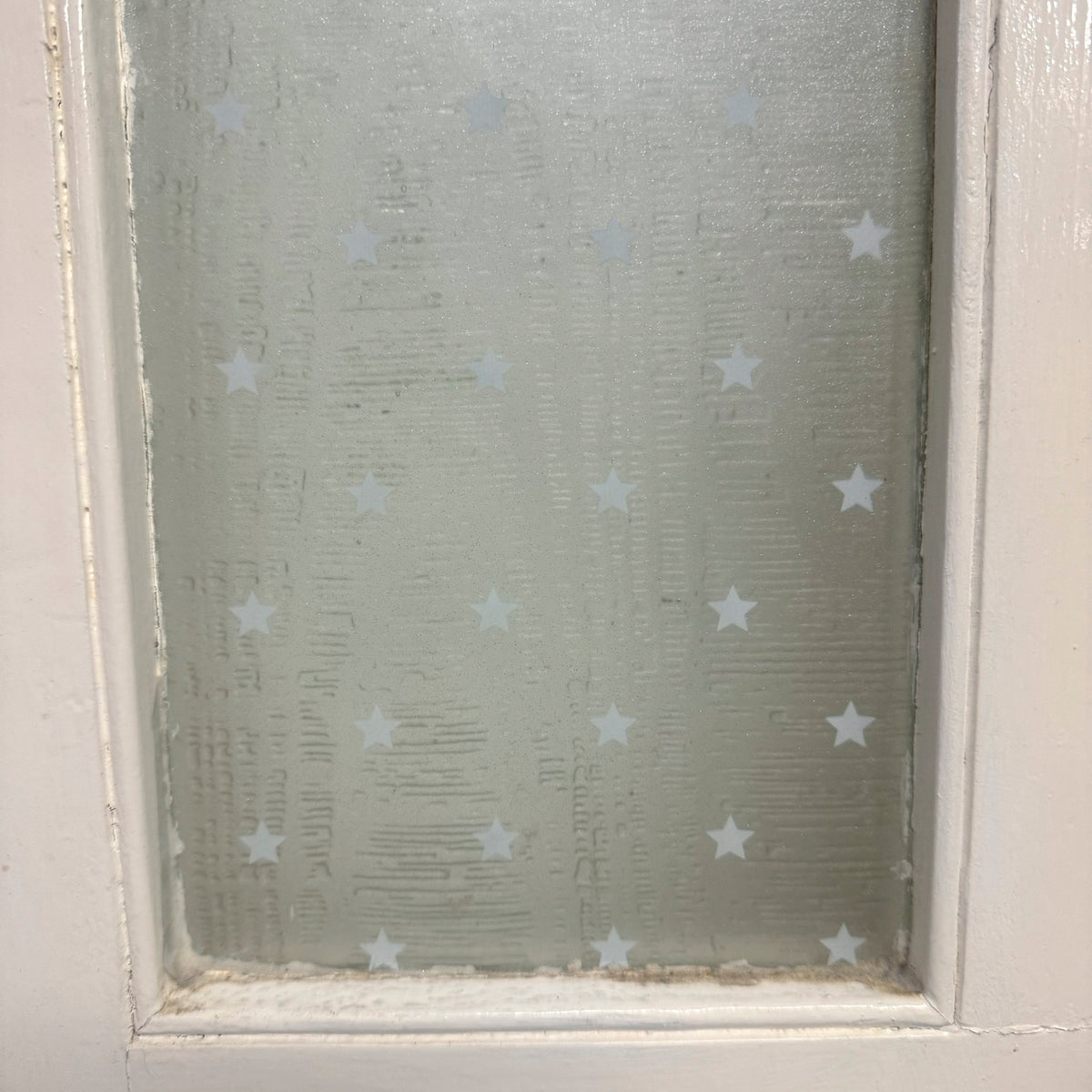 Antique 2 Panel Glazed Victorian Pine Door - 182cm x 68cm | The Architectural Forum