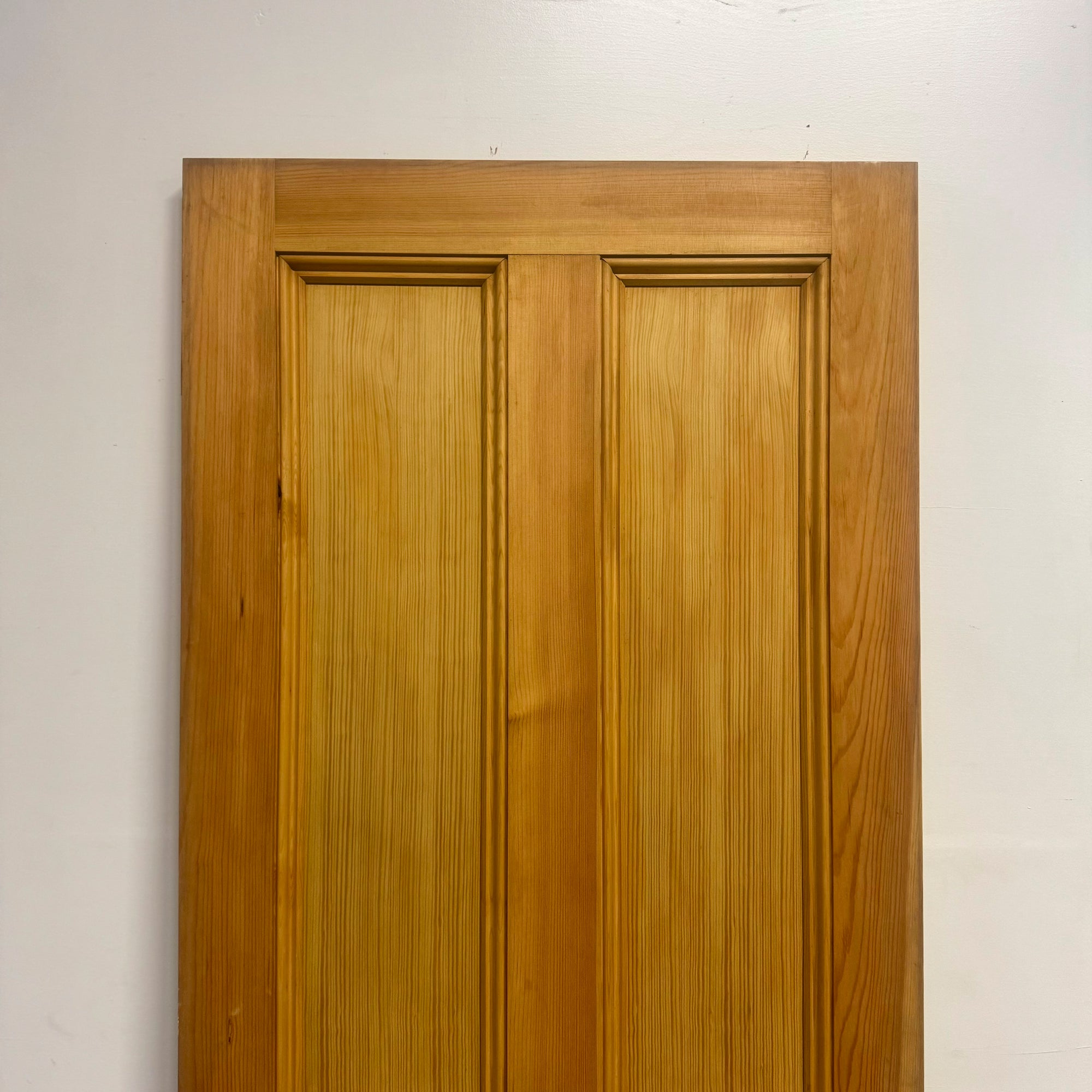 Antique Victorian Pine Door - 197.5cm X 80cm | The Architectural Forum