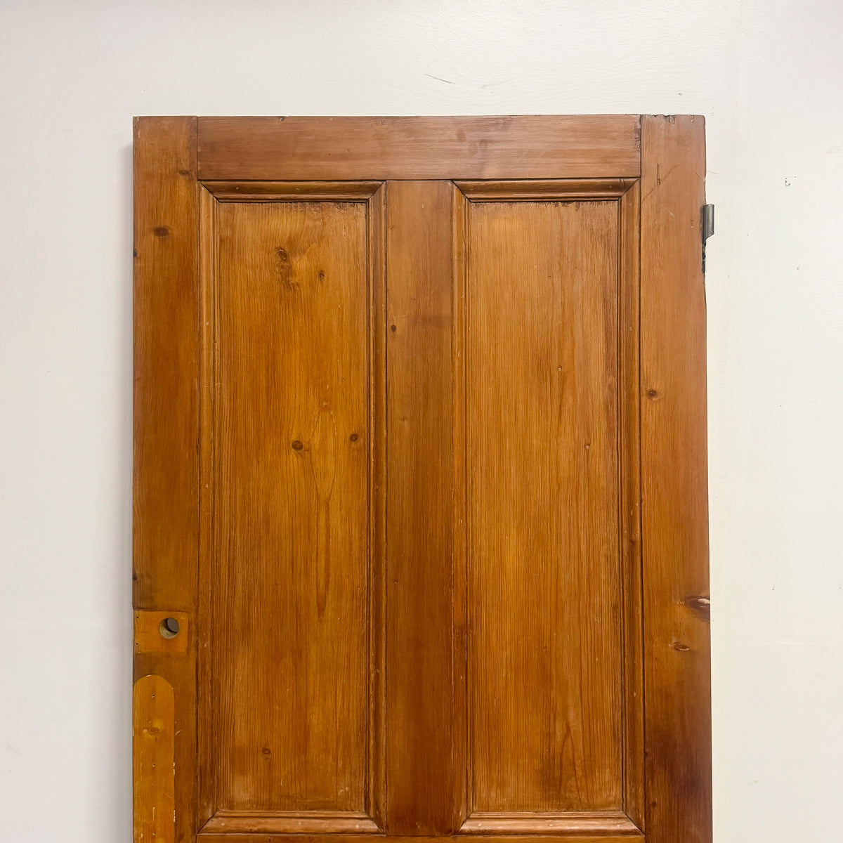 Antique Victorian Pine Door - 210cm X 94cm | The Architectural Forum