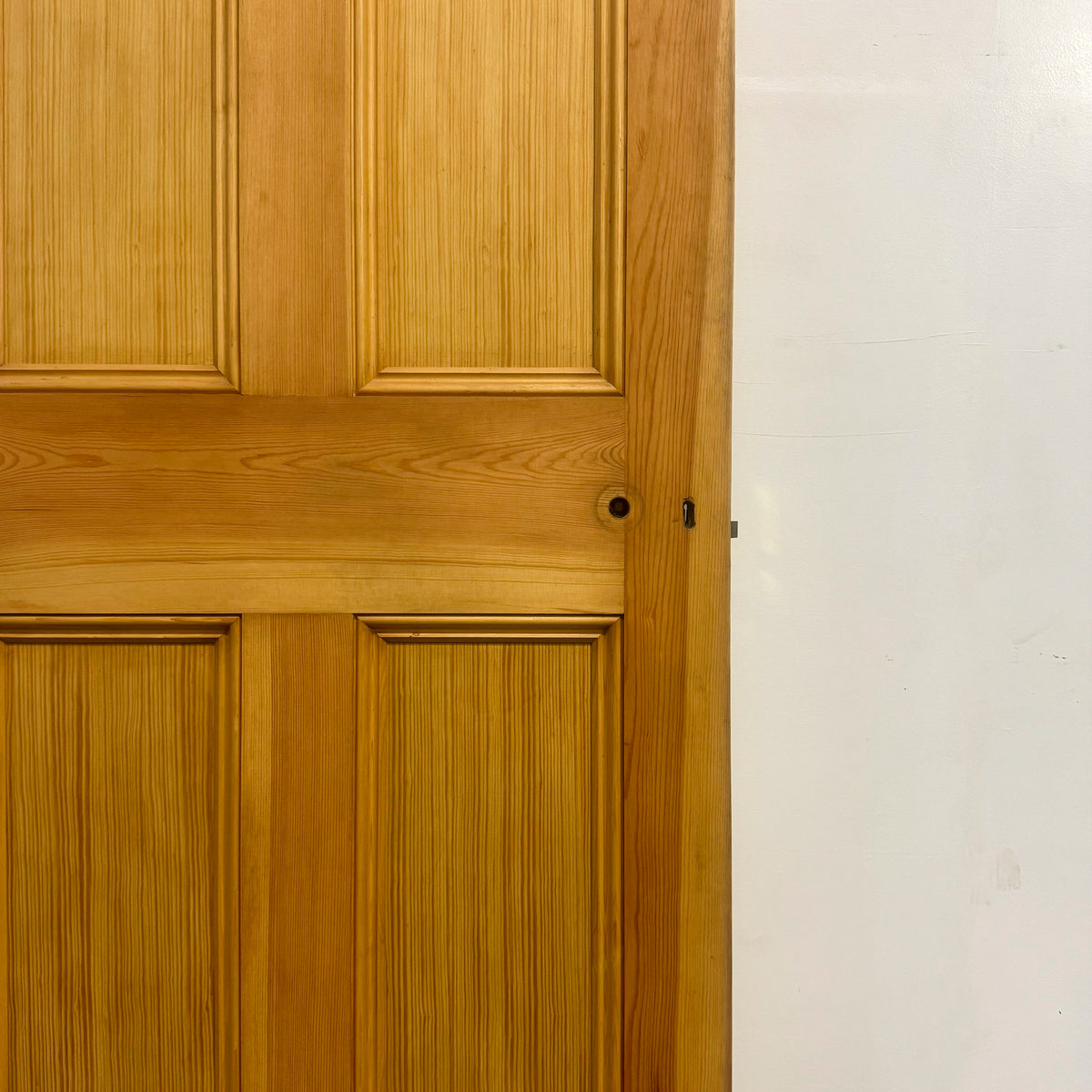 Antique Victorian Pine Door - 197.5cm X 80cm | The Architectural Forum