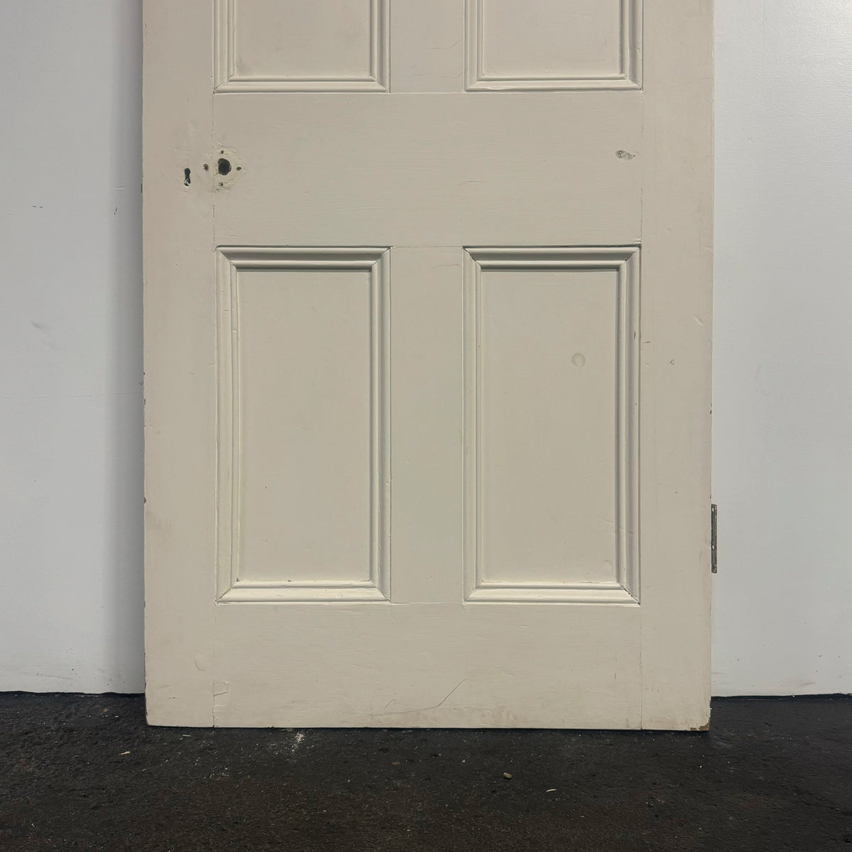 Antique Victorian Pine Door - 203cm X 83cm | The Architectural Forum