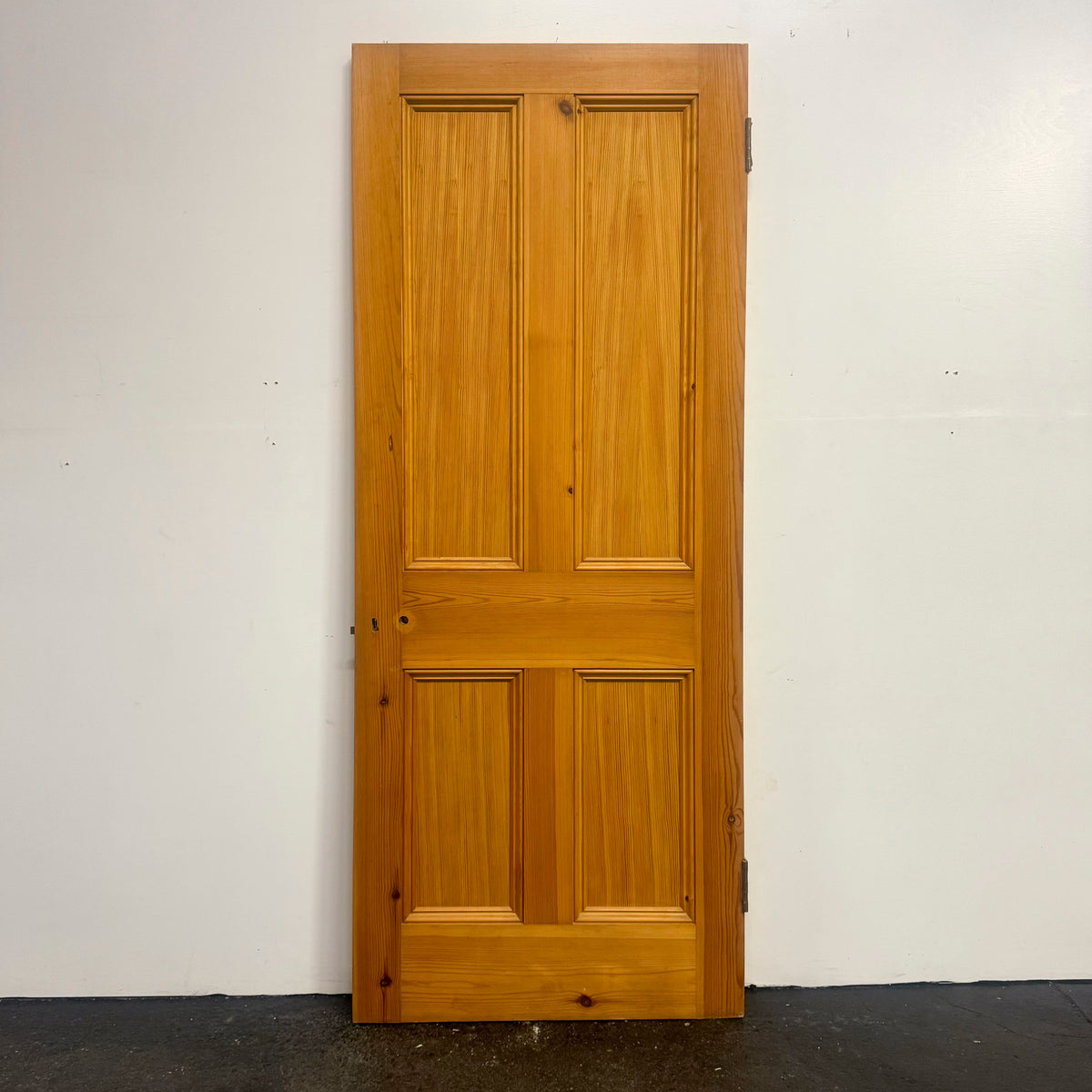 Antique Victorian Pine Door - 197.5cm X 80cm | The Architectural Forum