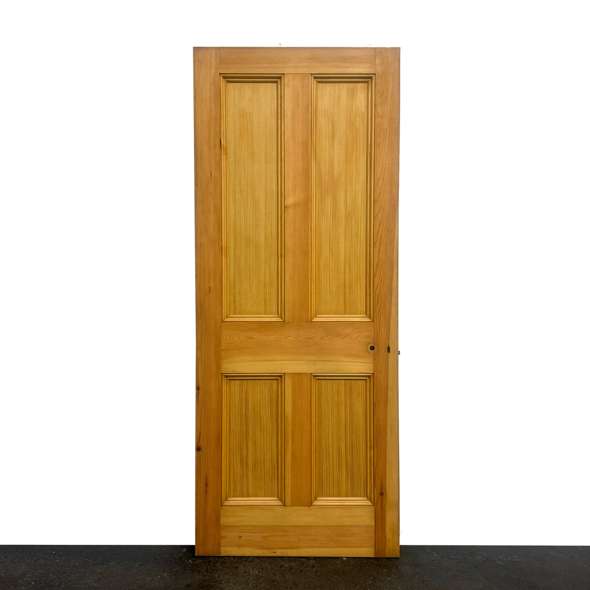 Antique Victorian Pine Door - 197.5cm X 80cm | The Architectural Forum