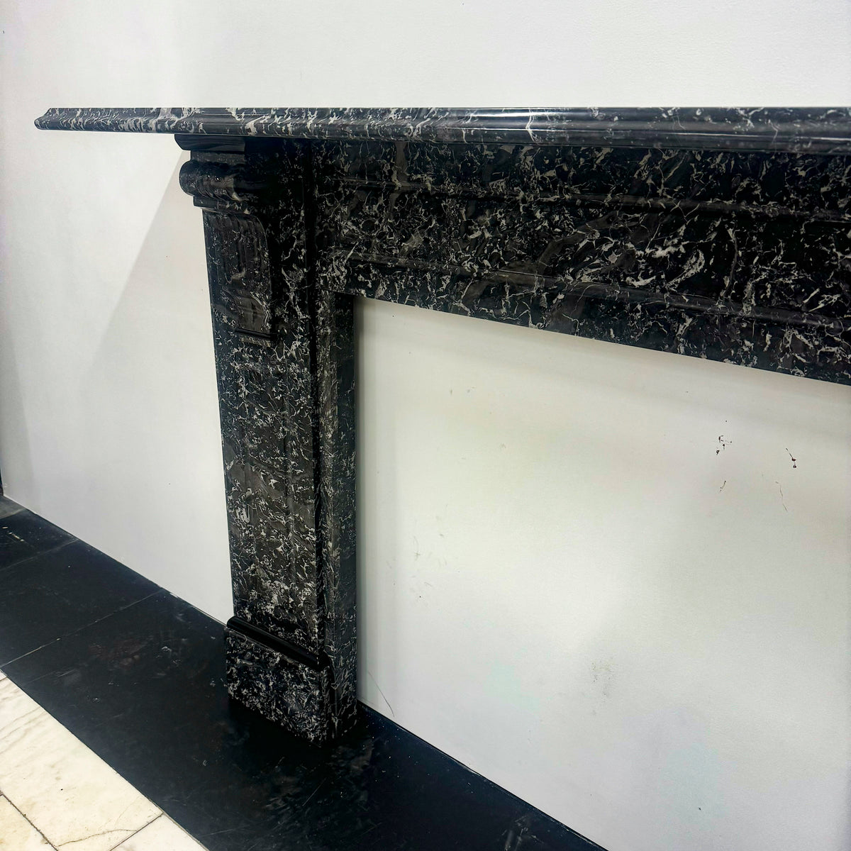 Antique Victorian St Anne&#39;s Marble Fireplace Surround | Pair Available | The Architectural Forum