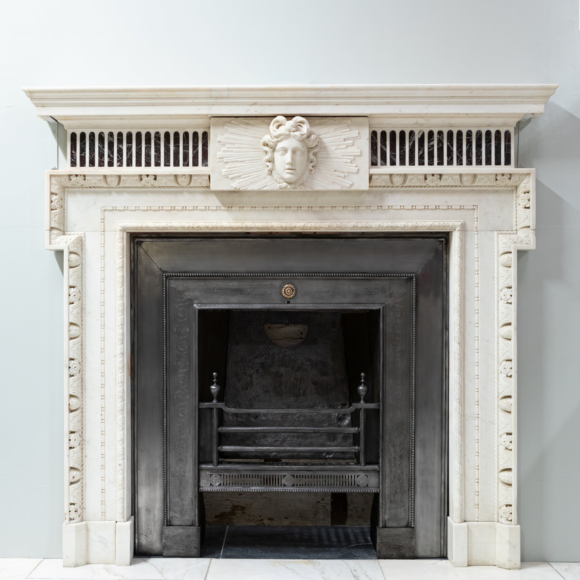 Splendid Antique Carved Marble Chimneypiece | William Kent | The Architectural Forum