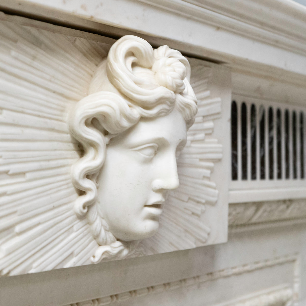 Splendid Antique Carved Marble Chimneypiece | William Kent | The Architectural Forum