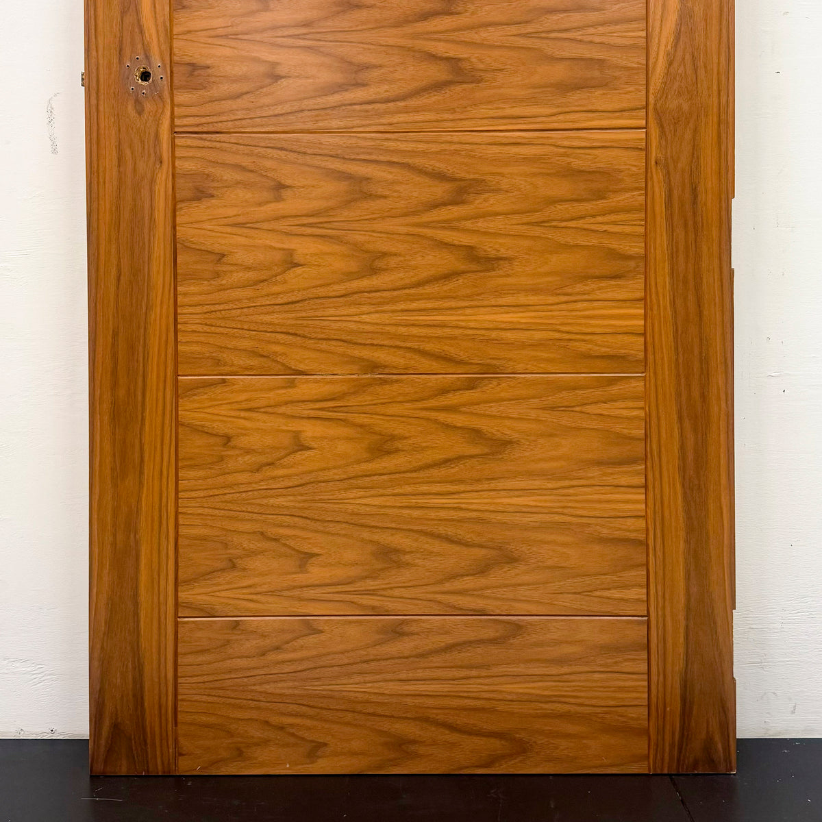 Modern Walnut Veneered Clothworker Fire Door - 210cm x 91.5cm | The Architectural Forum