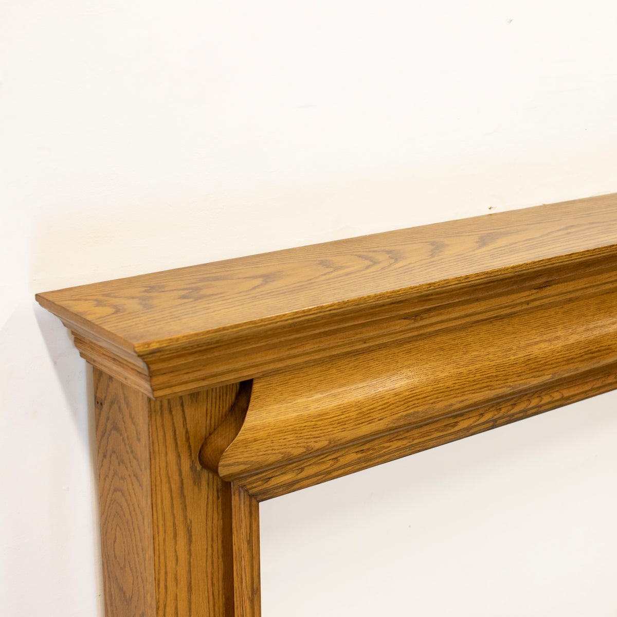 Antique Edwardian Oak Fireplace Surround | The Architectural Forum