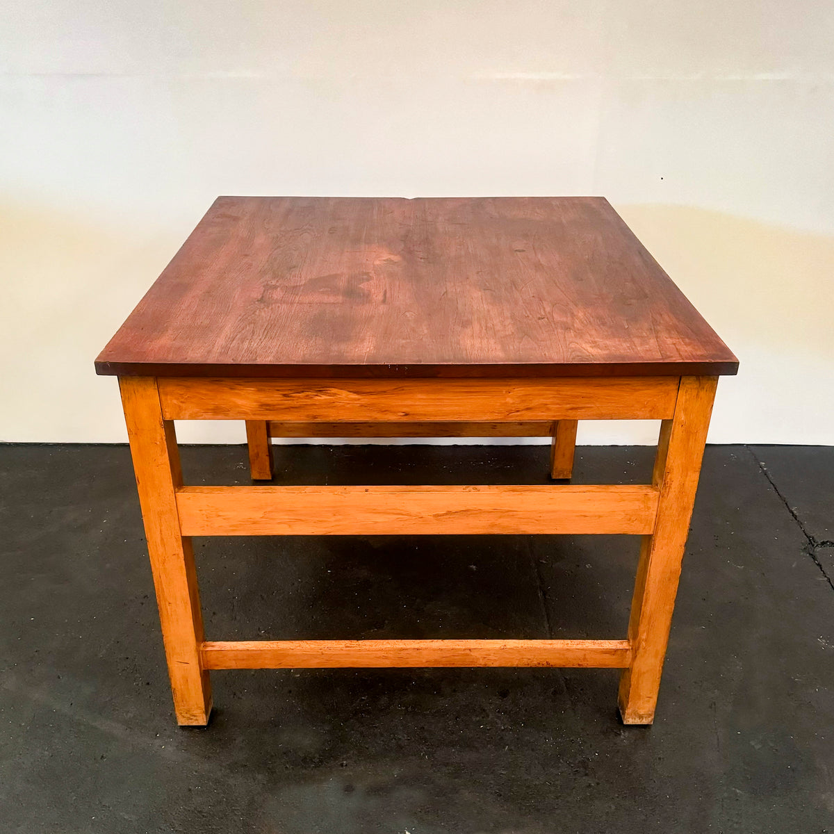 Teak/Beech Reclaimed Work Table | 5 Available | The Architectural Forum