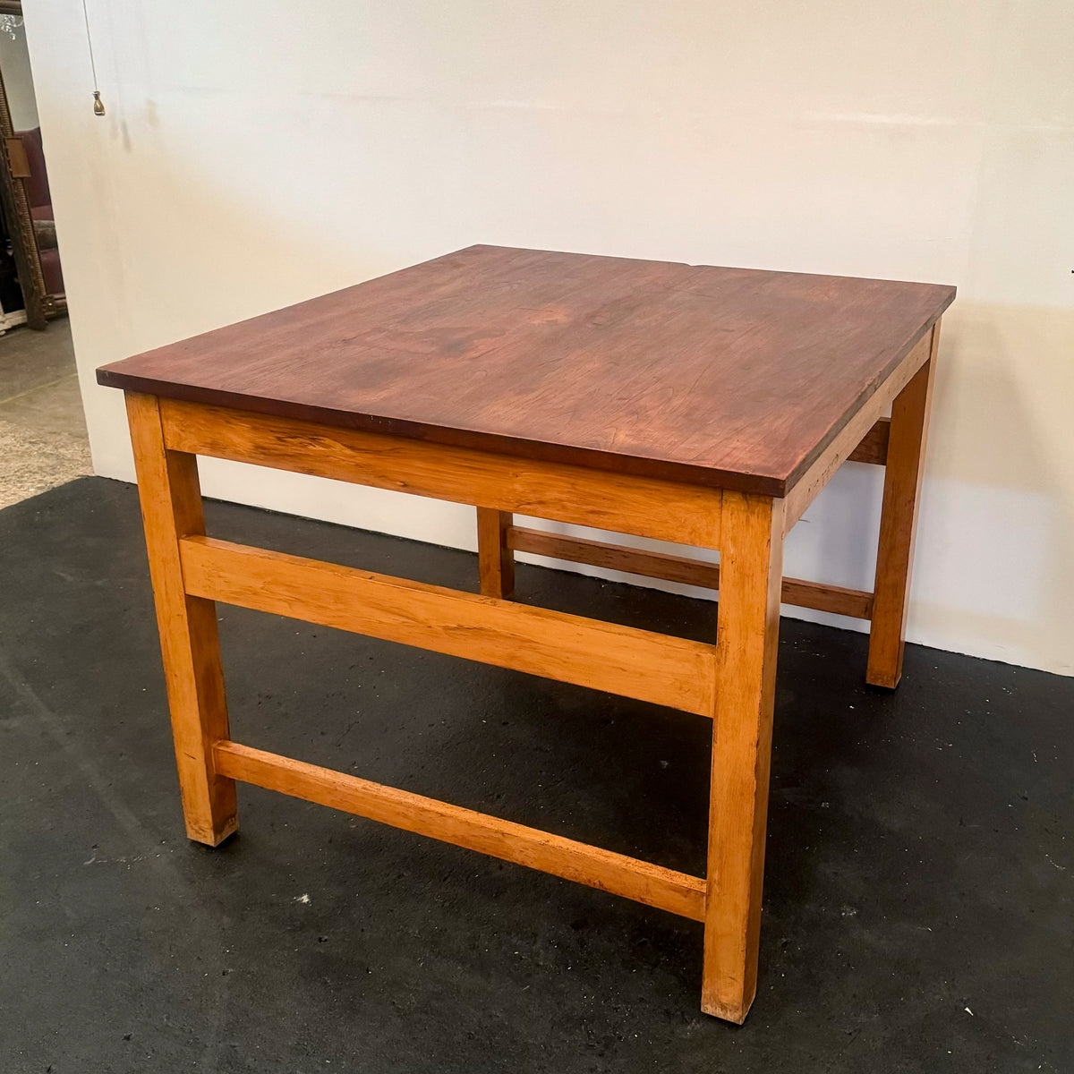 Teak/Beech Reclaimed Work Table | 5 Available | The Architectural Forum