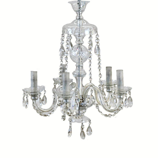 Antique Glass Chandelier - The Architectural Forum