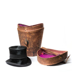 Leather Hat Box from China — DALIAN