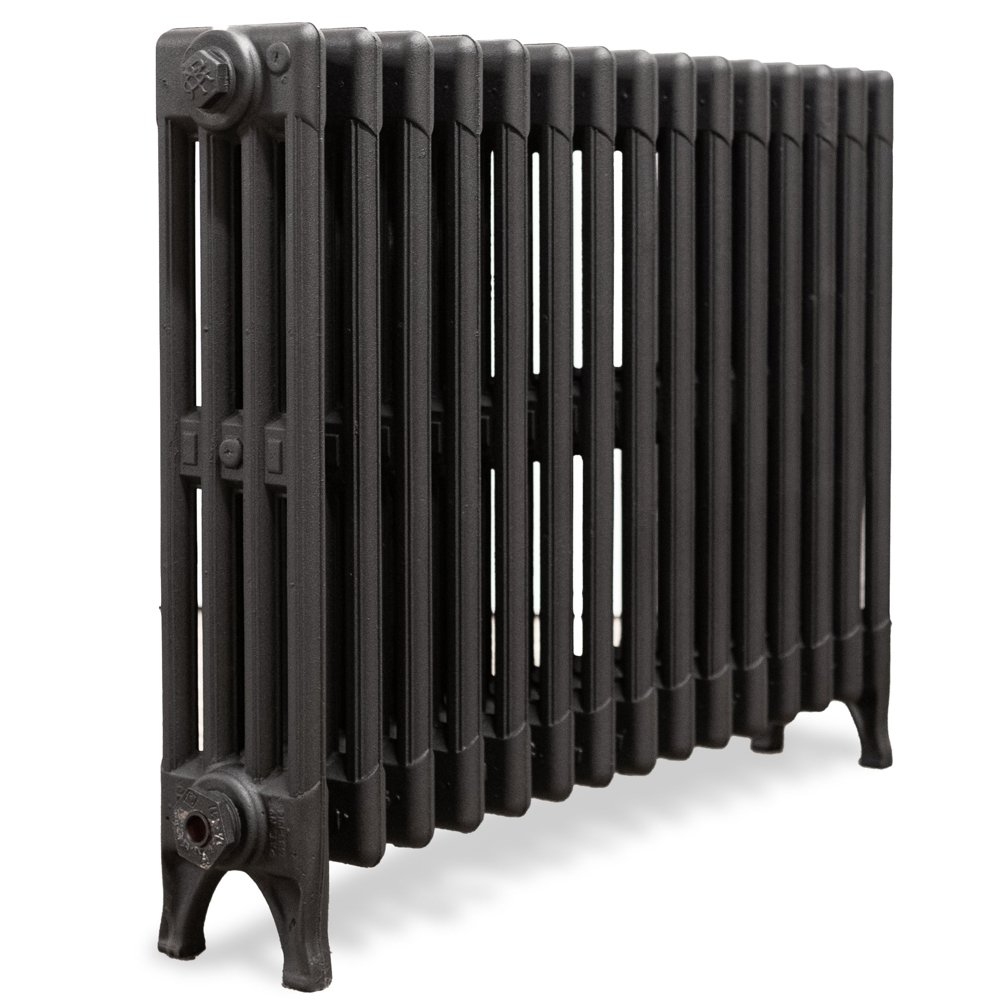 Fully Restored Cast Iron Radiator 4 Column (61.5cm T x 79cm L) | The Architectural Forum